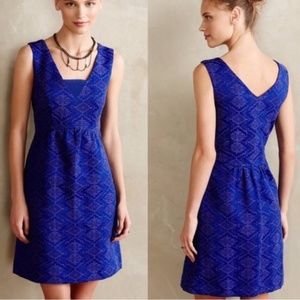 Anthropologie Maeve Averie Brocade Dress 2